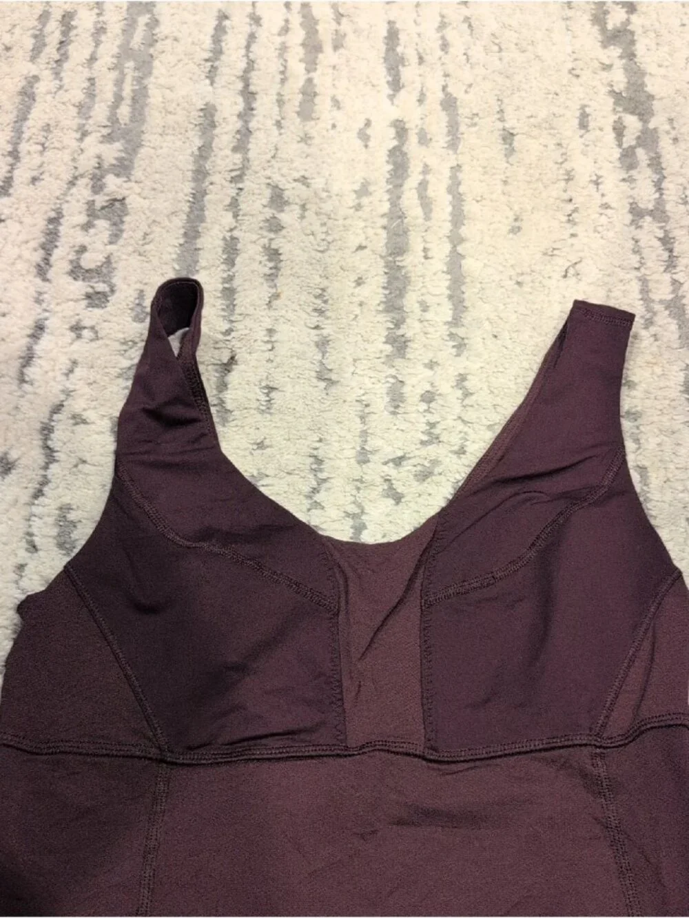 Lululemon Wrapper's Delight Tank Bordeaux Drama
